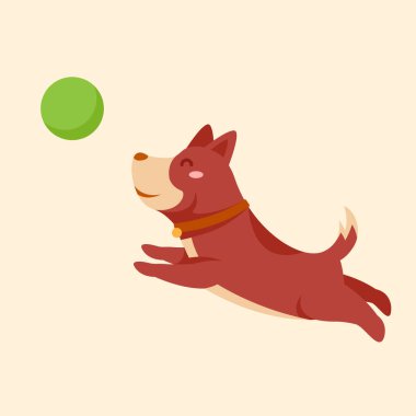 köpek tasarımı vektör nesne tasarımı karakter evcil hayvan dostu