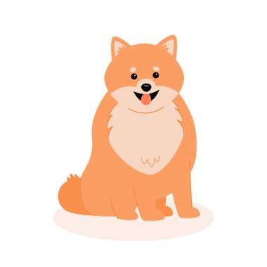 köpek tasarımı vektör nesne tasarımı karakter evcil hayvan dostu