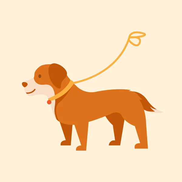 Dog Design Vector Object Illustration Animal Friendly — 스톡 벡터