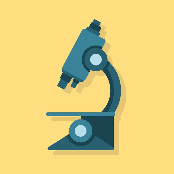 Mikroskop Design Vektor Objekt Illustration Vetenskap Element Och Laboratorieobjekt — Stock vektor