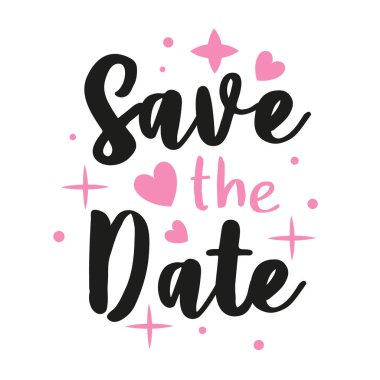 Düğün tasarım vektörünü kaydet