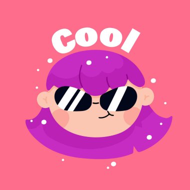 komik lol etiketi sosyal medya tasarım vektörü