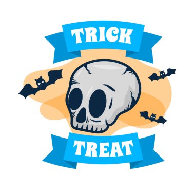 Mutlu cadılar bayramı rozeti etiketleri tasarım vektör nesneleri illüstrasyonu