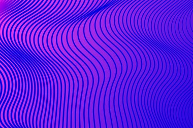 Renkli dalga arkaplan tasarım vektörü renkli satır arkaplan efekti