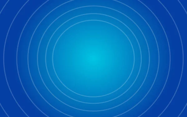 Cercle Fond Bleu Couleur Papier Peint Vecteur Conception — Image vectorielle