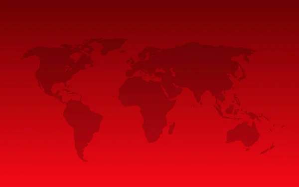 Rouge Fond Couleur Monde — Image vectorielle