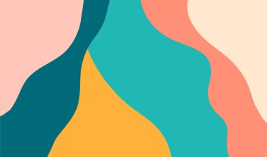 renkli soyut arkaplan ve duvar kağıdı tasarım vektörü