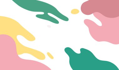 Pastel renk arkaplan tasarım vektörüyle soyut renk