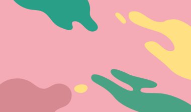 Pastel renk arkaplan tasarım vektörüyle soyut renk