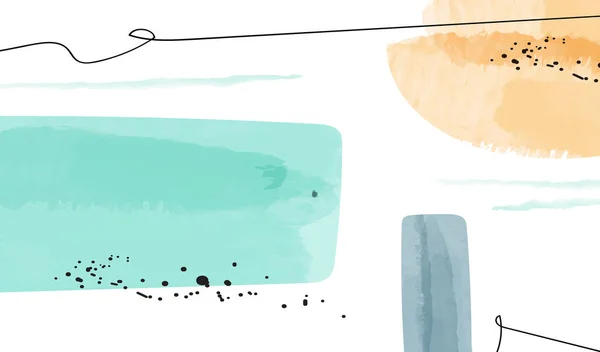 soyut suluboya fırça sanat arkaplanı