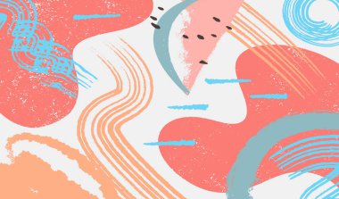 organik renklere sahip soyut sanat arkaplanı