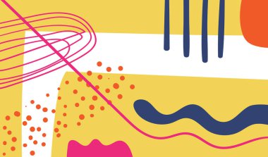 Duvarın dekoratif resimleri için organik renklere sahip soyut sanat arkaplanı kullanılabilir