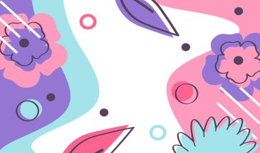 Duvarın dekoratif resimleri için organik renklere sahip soyut sanat arkaplanı kullanılabilir