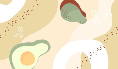 Duvarın dekoratif resimleri için organik renklere sahip soyut sanat arkaplanı kullanılabilir