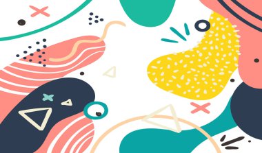 Duvarın dekoratif resimleri için organik renklere sahip soyut sanat arkaplanı kullanılabilir