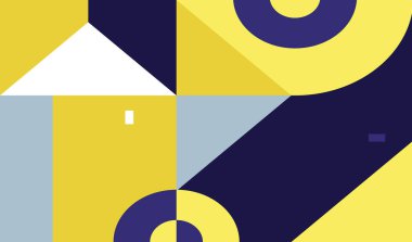 asgari soyut arkaplan. Dalgalı çizgiler. Optik sanat, opart çizgili. Modern dalgalar, geometrik çizgiler, vektör reklam, pazarlama, sunum için kullanılabilir.