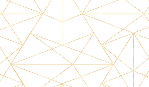 Geometrischer Goldener Kreis Und Linienhintergrund Designvektor — Stockvektor