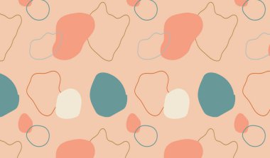 soyut şekiller geometrik nesneler sanat arka planı duvar, reklam, baskı ve kapak resimlerinde kullanılabilir