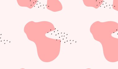 soyut şekiller geometrik nesneler sanat arka planı duvar, reklam, baskı ve kapak resimlerinde kullanılabilir