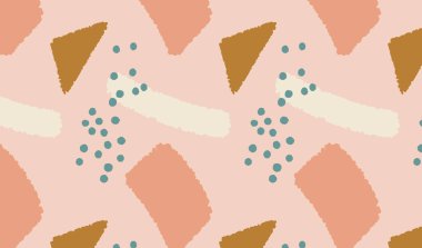 soyut şekiller geometrik nesneler sanat arka planı duvar, reklam, baskı ve kapak resimlerinde kullanılabilir