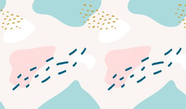 soyut şekiller geometrik nesneler sanat arka planı duvar, reklam, baskı ve kapak resimlerinde kullanılabilir