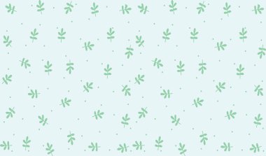 Yaprak doğası renk arkaplan tasarımı vektör deseni nesneleri