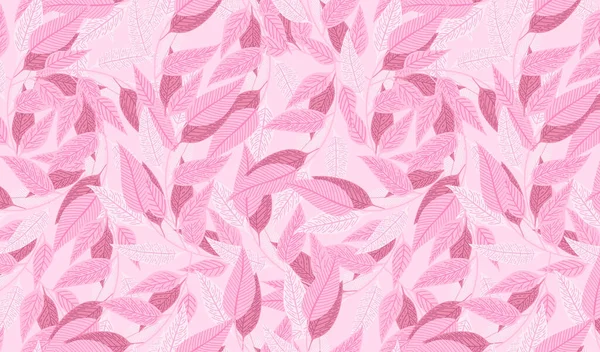 Yaprak doğası renk arkaplan tasarımı vektör deseni nesneleri