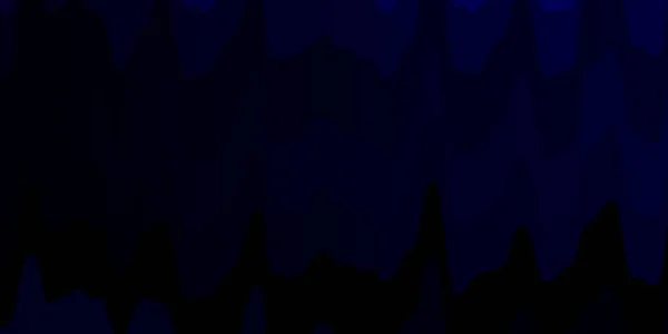 Σκούρο Μπλε Διανυσματική Υφή Καμπύλες Πολύχρωμη Απεικόνιση Αφηρημένο Στυλ Λυγισμένες — Διανυσματικό Αρχείο