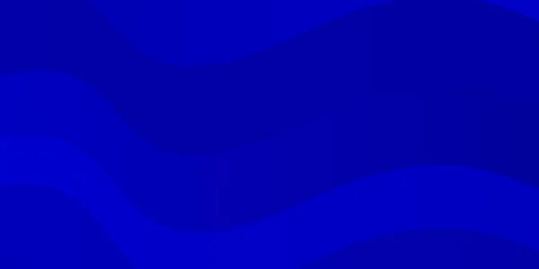 Hellblaue Vektorvorlage Mit Gebogenen Linien Bunte Illustration Mit Geschwungenen Linien — Stockvektor