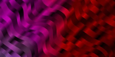 Açık mavi, kırmızı vektör arkaplanı ve ince çizgileri var. Eğri çizgileri olan renkli çizimler. Kullanıcı Arayüzü tasarımınız için şablon.