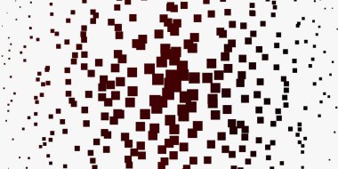 Dikdörtgenli açık kırmızı vektör arkaplan. Dikdörtgen şekilli yeni soyut illüstrasyon. Web siteleri, iniş sayfaları için desen.