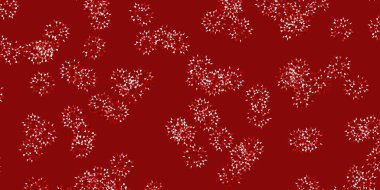 Açık yeşil, kırmızı vektör karalama deseni ve çiçekler. Soyut renkli çiçekli gradyan çizimi. Paketleme için akıllı tasarım, duvar kağıtları.