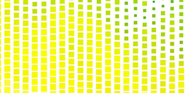 Verde Claro Textura Vectorial Amarilla Estilo Rectangular Gradiente Abstracto Ilustración — Archivo Imágenes Vectoriales