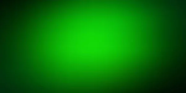 Fundo Abstrato Vetorial Verde Escuro Nova Ilustração Colorida Estilo Borrão — Vetor de Stock