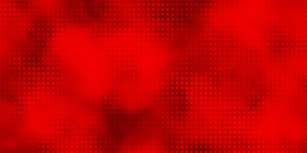 Dairesel hafif turuncu vektör şablonu. Parlak renkli ve soyut küreler içeren bir resim. Web siteleri, iniş sayfaları için desen.