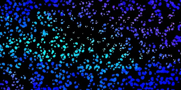 Koyu pembe, Memphis şekilli mavi vektör dokusu. Gradyan rastgele formlarla modern soyut illüstrasyon. Duvar kağıdı seti için zarif tasarım.