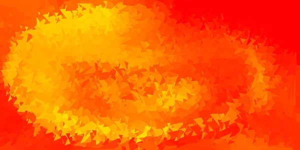 Ελαφριά Πορτοκαλί Διανυσματική Υφή Τριγώνου Νέα Πολύχρωμη Απεικόνιση Σχήματα Τριγώνων — Διανυσματικό Αρχείο