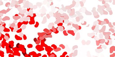 Soyut şekilli açık turuncu vektör deseni. Soyut tarzda renkli şekilli bir illüstrasyon. Reklamlarınız için modern tasarım.