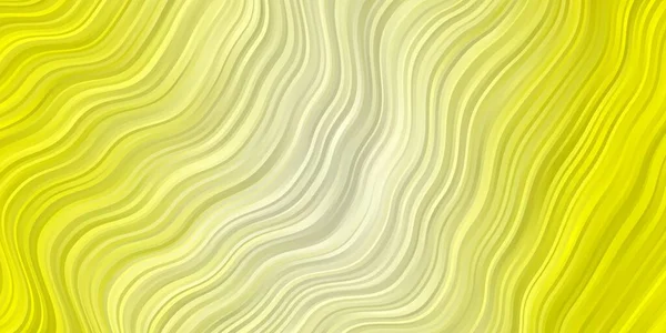 Ελαφρύ Κίτρινο Διανυσματικό Πρότυπο Καμπύλες Γραμμές Gradient Εικονογράφηση Απλό Στυλ — Διανυσματικό Αρχείο