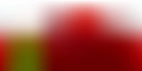 Donkergroen Rode Vectorgradiënt Wazige Achtergrond Wazig Abstracte Gradiënt Illustratie Eenvoudige — Stockvector