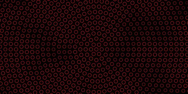 Темно Помаранчевий Векторний Фон Колами Абстрактна Ілюстрація Різнокольоровими Плямами Стилі — стоковий вектор