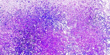 Açık mor, ince çizgili pembe vektör dokusu. Soyut ve eğri çizgilerle renkli çizimler. İş tanıtımınız için tasarım.