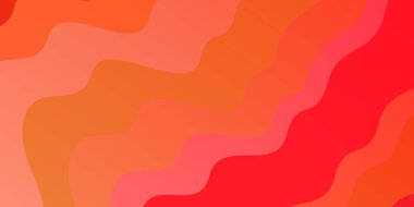 Açık Kırmızı, yay ve sarı vektör arkaplan. Eğimli yay ile soyut illüstrasyon. Cep telefonları için şablon.