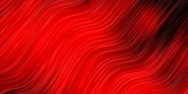 Fundo Vetorial Vermelho Escuro Com Linhas Ilustração Colorida Com Linhas —  Vetores de Stock