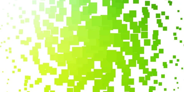 Světle Zelená Žluté Vektorové Uspořádání Přímkami Obdélníky Abstraktní Gradient Ilustrace — Stockový vektor