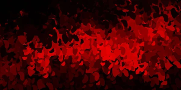 Soyut Şekilli Koyu Kırmızı Vektör Deseni Basit Gradyan Şekilli Renkli — Stok Vektör
