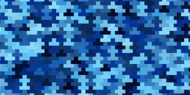 Çokgen biçiminde hafif BLUE vektör arkaplanı. Gradyan dikdörtgenleri ve kareleri olan renkli çizimler. İş broşürleri, broşürler için desen