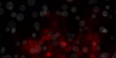 Küreli koyu kırmızı vektör deseni. Baloncuklu gradyan tarzda soyut dekoratif tasarım. İş ilanları için şablon.