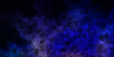 Altıgenli koyu turuncu vektör arkaplanı. Bulanık arkaplanda renkli altıgenler. Reklamınız için bir kalıp, kitapçıklar.