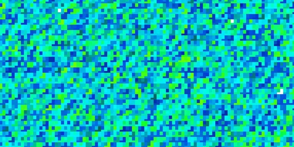 Lichtblauwe Groene Vectortextuur Rechthoekige Stijl Kleurrijke Illustratie Met Gradiënt Rechthoeken — Stockvector